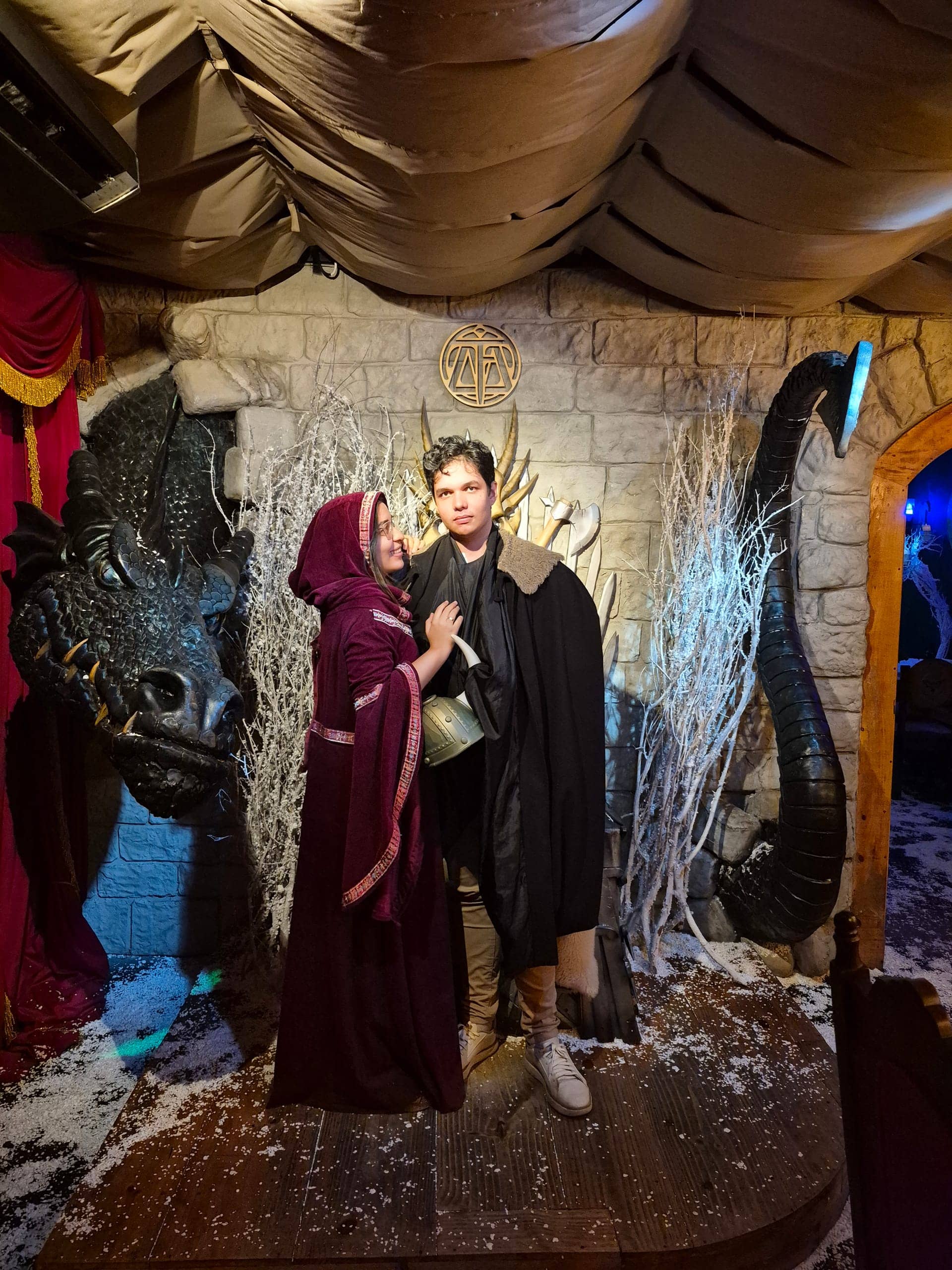 Jonas e Kellyane no Fascínio Medieval